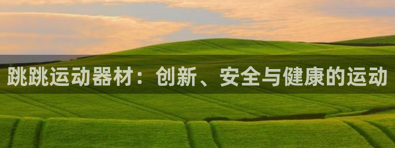征途国际平台是正规平台吗安全吗：跳跳运动器材：创新、安全与健