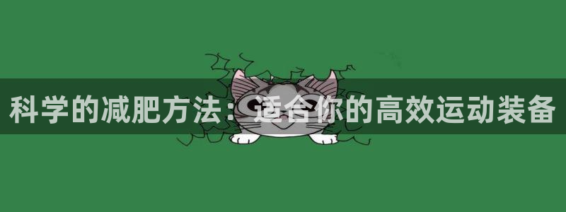 征途国际招商：科学的减肥方法：适合你的高效运动装备